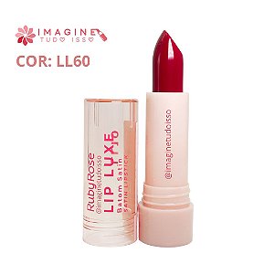 Batom Satin Lip Lux (COR LL60) - Ruby Rose