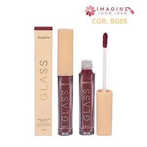 Batom Líquido Soft Blur Glass (COR BG05) - Ruby Rose