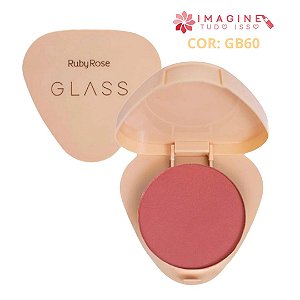 Blush Compacto Glass (COR GB60) - Ruby Rose