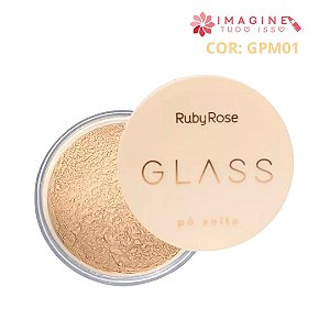 Pó Solto Glass (COR GPF01) - Ruby Rose