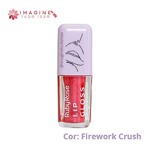Lip Gloss Novo (COR Firework Crush)  - Ruby Rose