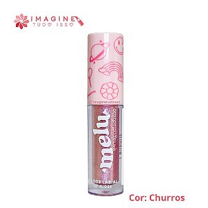 Gloss Labial Novo (COR Churros) - Melu by Ruby Rose
