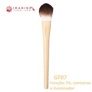 Pincel Pó, Contorno e Iluminador Glass (GF7) - Ruby Rose
