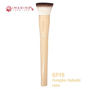 Pincel Kabuki Reto Glass (GF15) - Ruby Rose