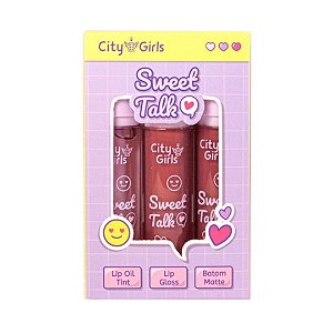 Kit Labial Sweet Talk (COR B) - City Girl