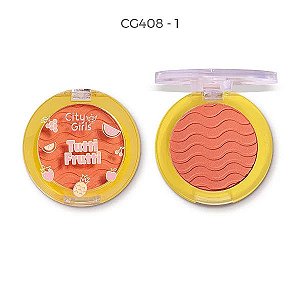 Blush Compacto Tutti Frutti (COR 01) - City Girls