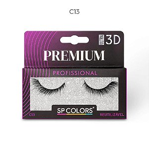 Cílios Postiços Ultra 3D Premium (MODELO C13) - SP Colors