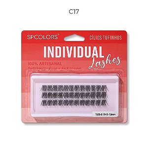 Cílios Tufinhos Individual Lashes (MODELO C17) - SP Colors