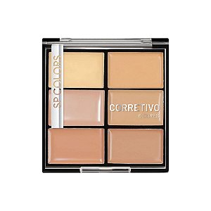 Paleta de Corretivo 6 Cores - SP Colors