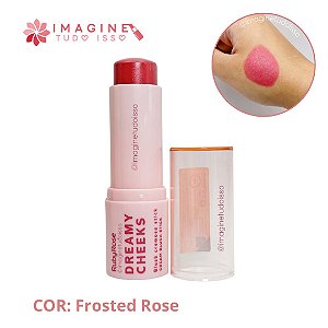 Blush Cremoso Stick Dreamy Cheeks (COR Frosted Rose) - Ruby Rose