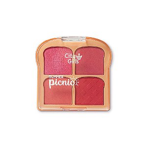 Paleta de Blush Summer Picnic (COR A) - City Girls