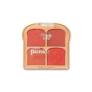 Paleta de Blush Summer Picnic (COR B) - City Girls