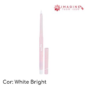 Lápis Retrátil Colorido (COR White Bright) - Melu by Ruby Rose