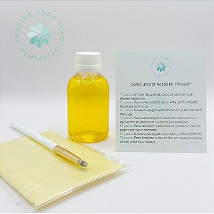 Kit de Limpeza para Semijoias (100ml)