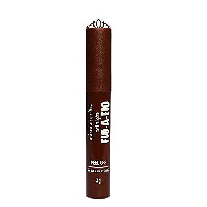 Máscara de Cílios Definição Fio a Fio Marrom Peel Off - Miss Lary