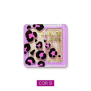 Iluminador e Bronzer Savage Soul (COR B) - SP Colors