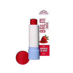 Balm Labial (COR Morango do Amor) - Miss Lary