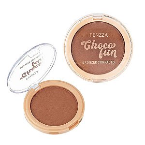 Bronzer Compacto Choco Fun (COR Cacau) - Fenzza