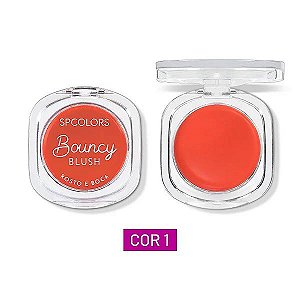 Blush Bouncy Rosto e Boca (COR 01) - SP Colors
