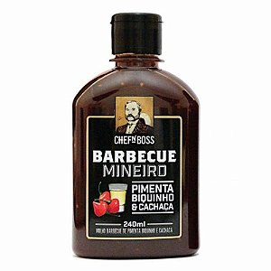 BARBECUE MINEIRO BIQUINHO E CACHAÇA 240ML CHEFNBOSS