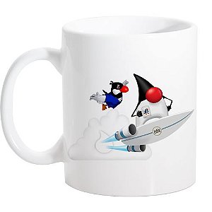 Caneca Branca Duke + Juggy