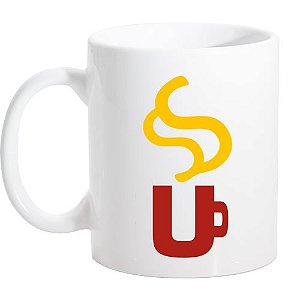 Caneca Branca Sou Java Ícone