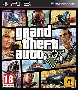 Grand Theft Auto V Ps3 - Mídia digital PSN