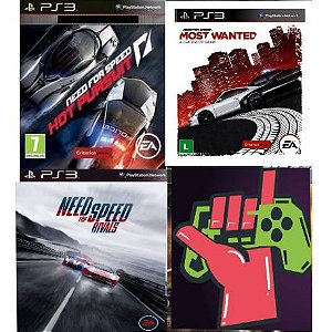 Need for Speed Pacote Triplo Ps3 - Mídia Digital
