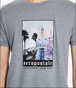 Camiseta Aeropostale Cali New York Graphic Tee TAMANHO G
