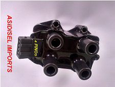 BOBINA DE IGNIÇÃO (4 PINOS) TOWNER/EFFA/HAFFEI/CHANA/SHINERAY