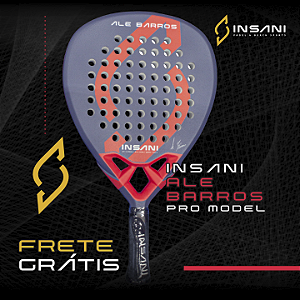 RAQUETE DE PADEL INSANI ALE BARROS PRO MODEL 2023