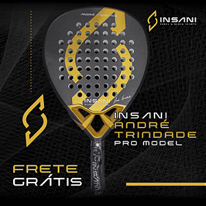 RAQUETE DE PADEL INSANI ANDRÉ TRINDADE PRO MODEL 2023