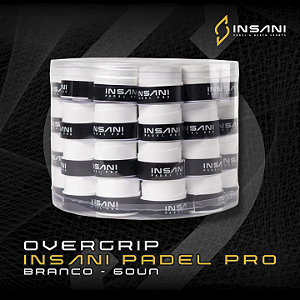 OVERGRIP INSANI BRANCO - POTE C/ 60 UNIDADES