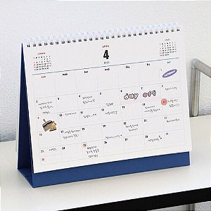 Calendário de mesa