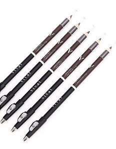 LAPIS DUAS PONTAS PRETO E MARROM - VIVAI