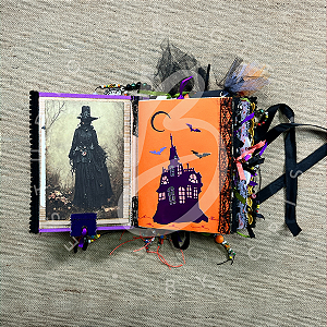 Halloween Junk Journal - Raven