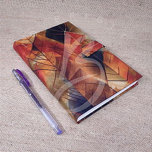 Sketchbook Red Leaf