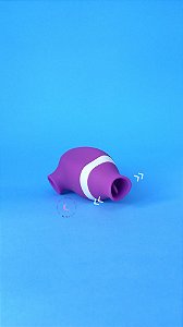 Purple | Vibrador Sucção e Língua | 2 em 1