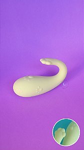 Patinha | Vibrador em U para casal | Verde