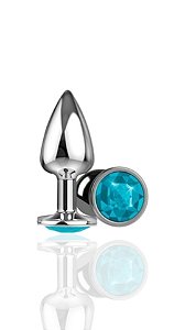 Plug Silver Metal P | Joia Azul