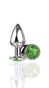 Plug Silver Metal P | Joia Verde