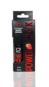 Power Shock Morango | Vibrador Líquido | Óleo para massagem