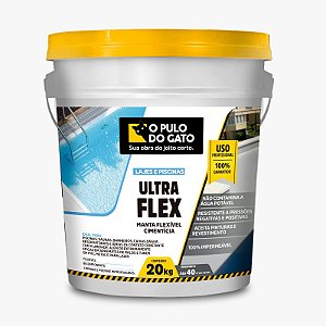 Ultra Flex 20kg - Manta Flexível  Cimentícia