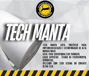 TECH MANTA PARA  40M² DE COBERTURA. 1 X 40