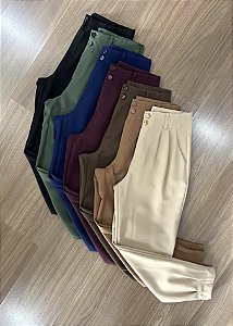 Calça Alfaiataria cenoura