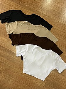 Cropped t-shirt