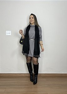 Poncho flanelado