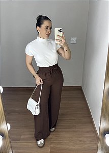 Calça Pantalona Flora