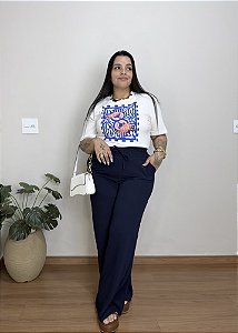 Calça Pantalona Flora