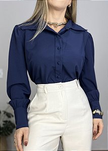 Camisa Georgette 3 Botões